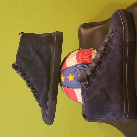BALENCIAGA SUEDE HIGH TOP - Picture 4 of 13